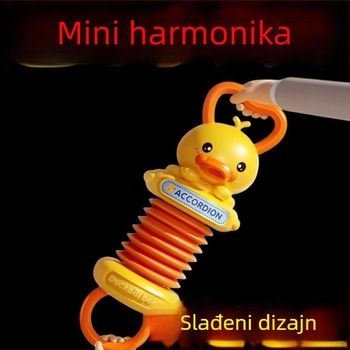 Mini ručni organ, dječja igračka u obliku patke, stil grand piano, potiče interes za glazbu u ranom obrazovanju
