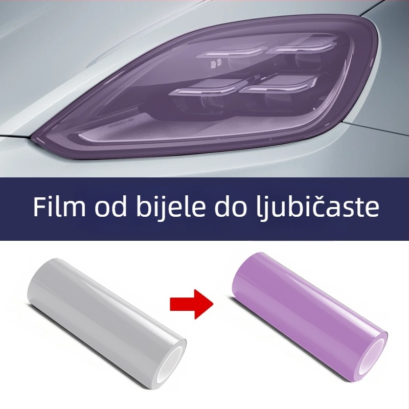 JWUDMVP TPU film za svjetla automobila – Self-Healing zaštitni sloj, jamstvo 8