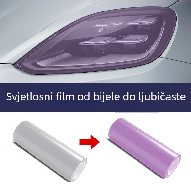 JWUDMVP TPU film za svjetla automobila – Self-Healing zaštitni sloj, jamstvo 8