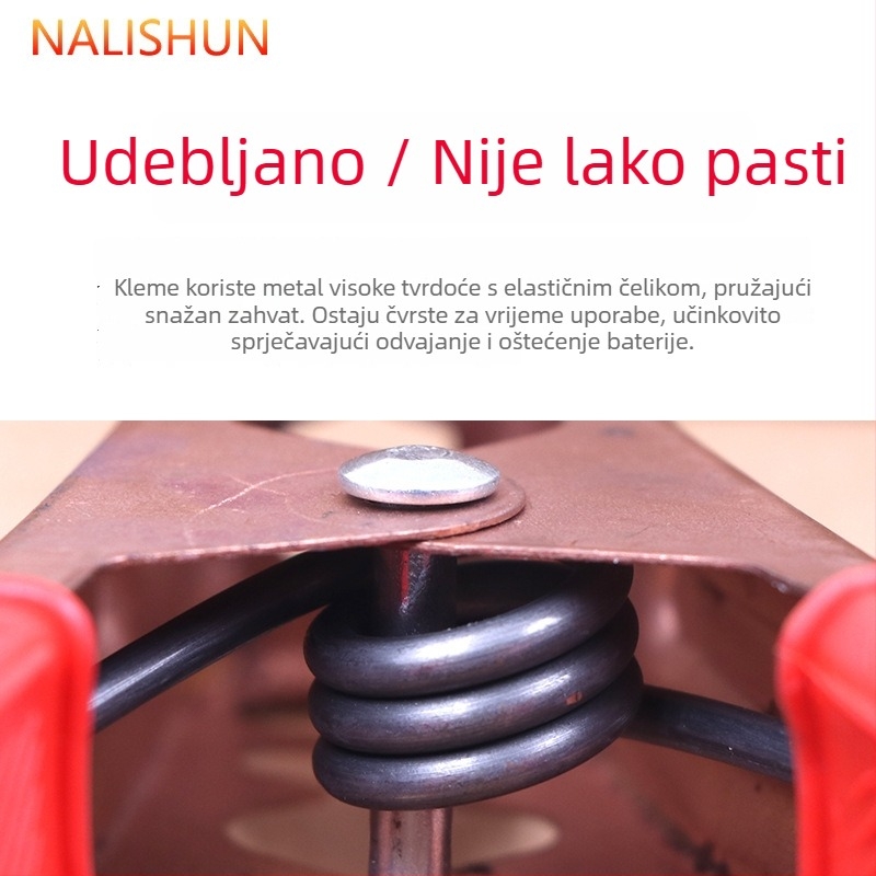 There Shun kleme za automobilske baterije, krokodil klipse s elektroplatom od bakrovog legura, mogućnost privatne oznake, podrijetlo Guangdong