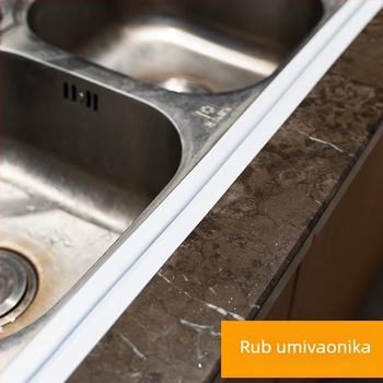 Wangke Home samoljepljiva brtvna traka za kupaonicu i kuhinju - vodootporna, protiv plijesni, brtvljenje praznina oko umivaonika i praga prozora. Marka: Wangke Home; Materijal: Drugo; Vrsta: Drugo; Širina: Drugo