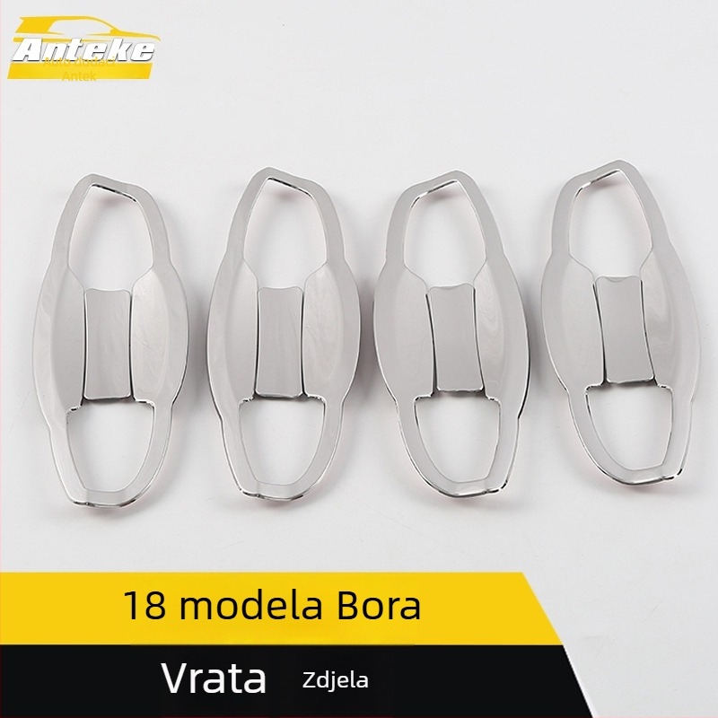 Glins okvir za zaštitu vrata od nehrđajućeg čelika s filmom otporan na ogrebotine, prilagodljiv i licencirana privatna oznaka