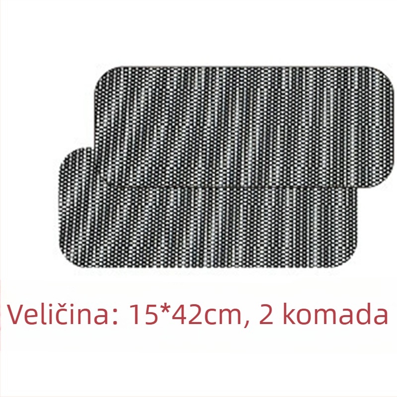 Univerzalni mrežasti film za prednje staklo automobila, toplinska izolacija, statičko prianje, debeli stil, bez ljepila