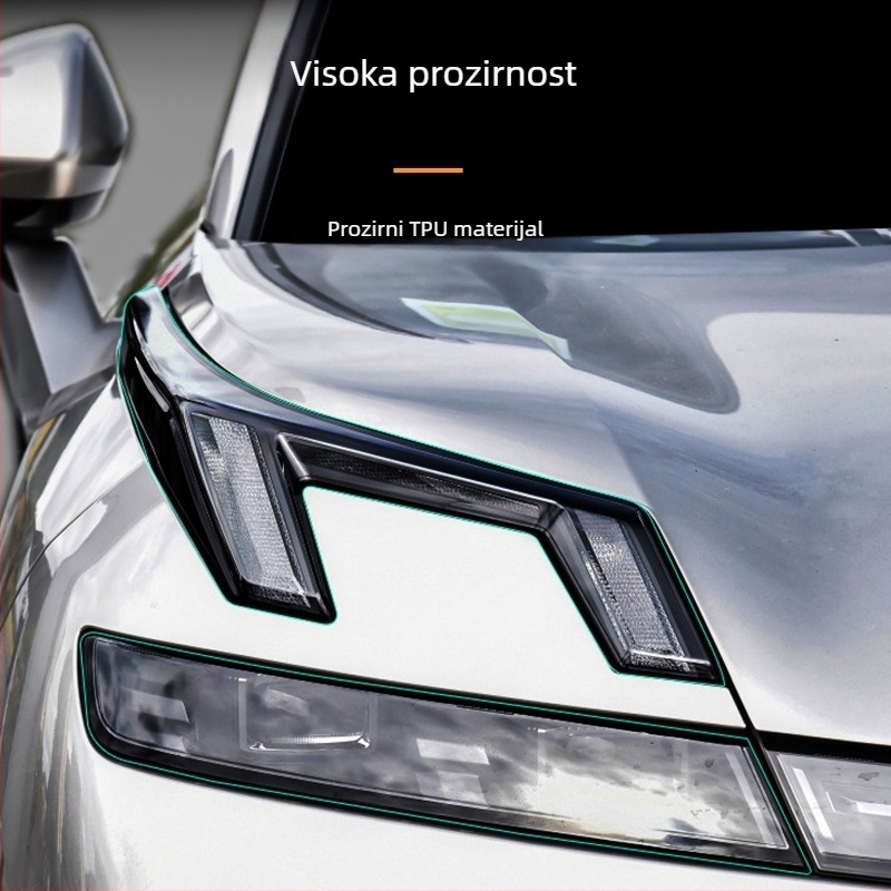 Lynk & Co 08 TPU film za svjetla — vanjski zaštitni film za farove, zaštita dnevne svjetlosti, bez rezanja