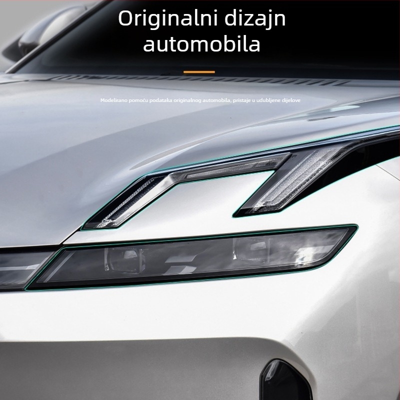 Lynk & Co 08 TPU film za svjetla — vanjski zaštitni film za farove, zaštita dnevne svjetlosti, bez rezanja
