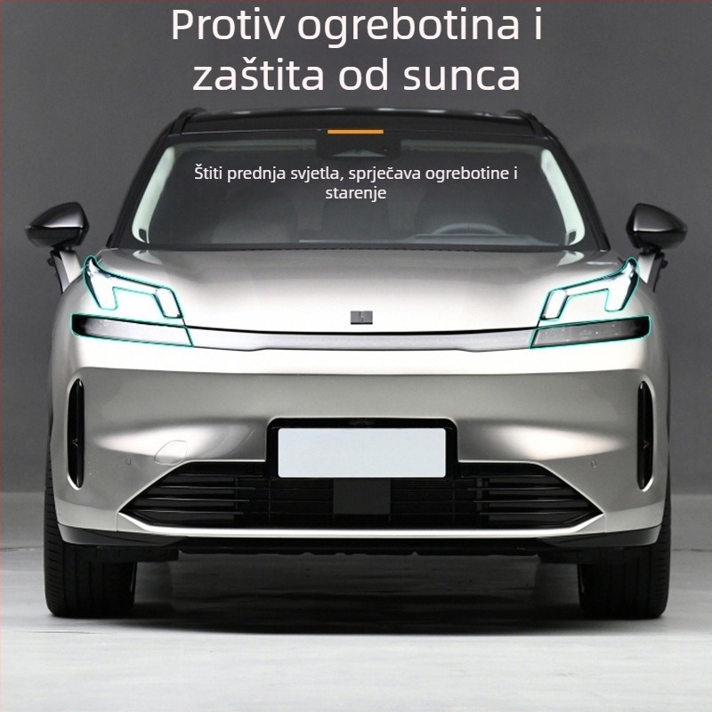 Lynk & Co 08 TPU film za svjetla — vanjski zaštitni film za farove, zaštita dnevne svjetlosti, bez rezanja