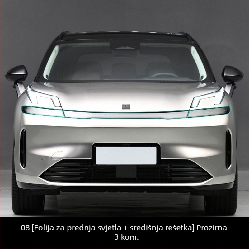 Lynk & Co 08 TPU film za svjetla — vanjski zaštitni film za farove, zaštita dnevne svjetlosti, bez rezanja