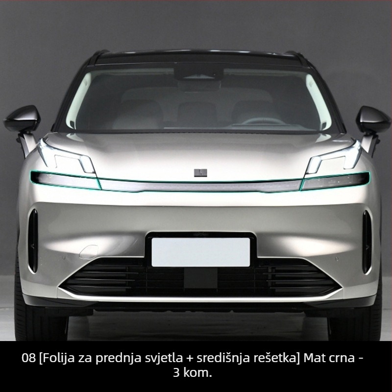 Lynk & Co 08 TPU film za svjetla — vanjski zaštitni film za farove, zaštita dnevne svjetlosti, bez rezanja