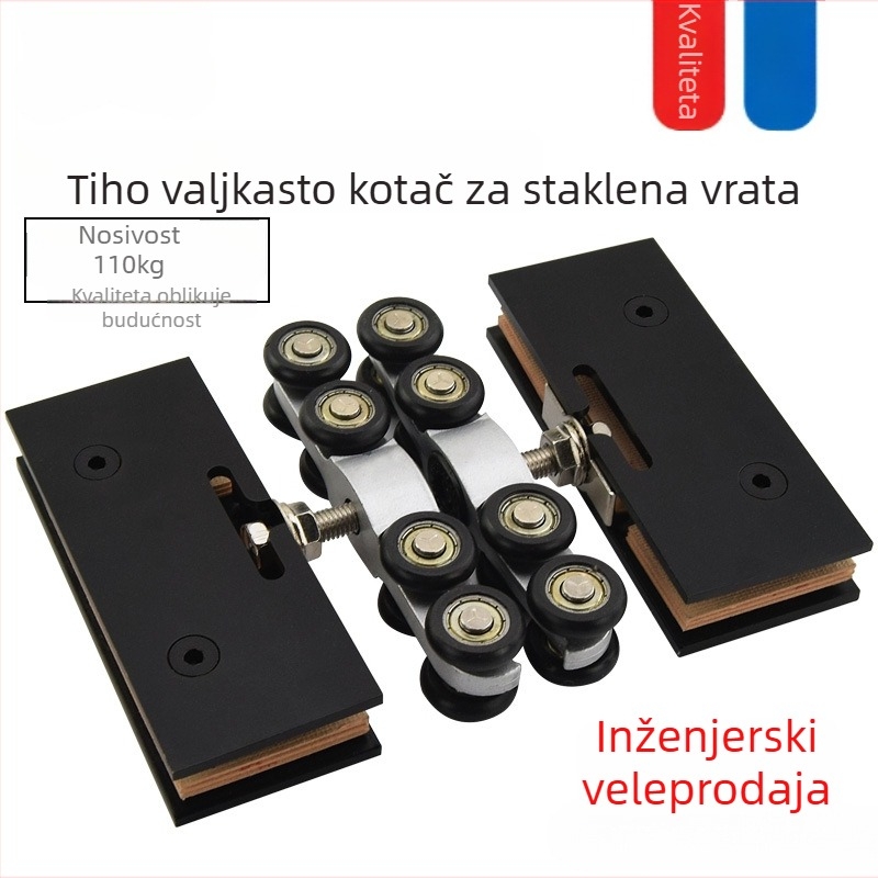Viseći kotačić za klizna vrata – za staklena vrata, model G-YH086