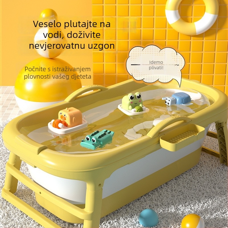 Plastična kupaonska igračka s navijanim mehanizmom za bebe od 0 do 2 godine – geometrijske životinje, privatna oznaka dostupna