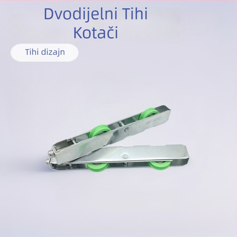 Baili valjak za kućna vrata – tih, glatko, dvostruki kotač za klizna vrata