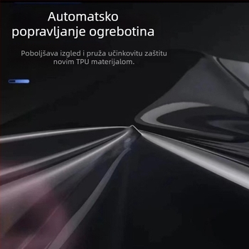 Film za svjetla Honda Civic 11. i 10. generacije – tamni, proziran fotokromni film za promjenu boje, stil JDM Black Warrior