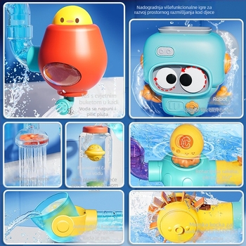 Set igračaka za vodu za djecu — plast, uzrast 0–3 godina, šifra proizvoda YB1720, 3C certifikacija 2022182202038387