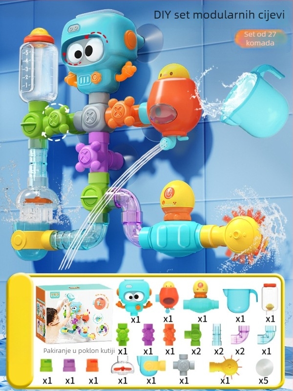 Set igračaka za vodu za djecu — plast, uzrast 0–3 godina, šifra proizvoda YB1720, 3C certifikacija 2022182202038387