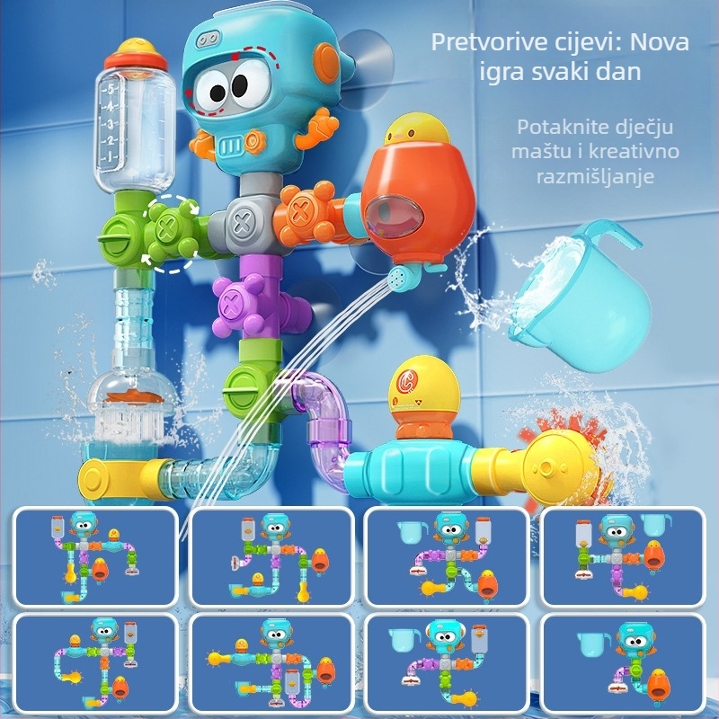 Set igračaka za vodu za djecu — plast, uzrast 0–3 godina, šifra proizvoda YB1720, 3C certifikacija 2022182202038387