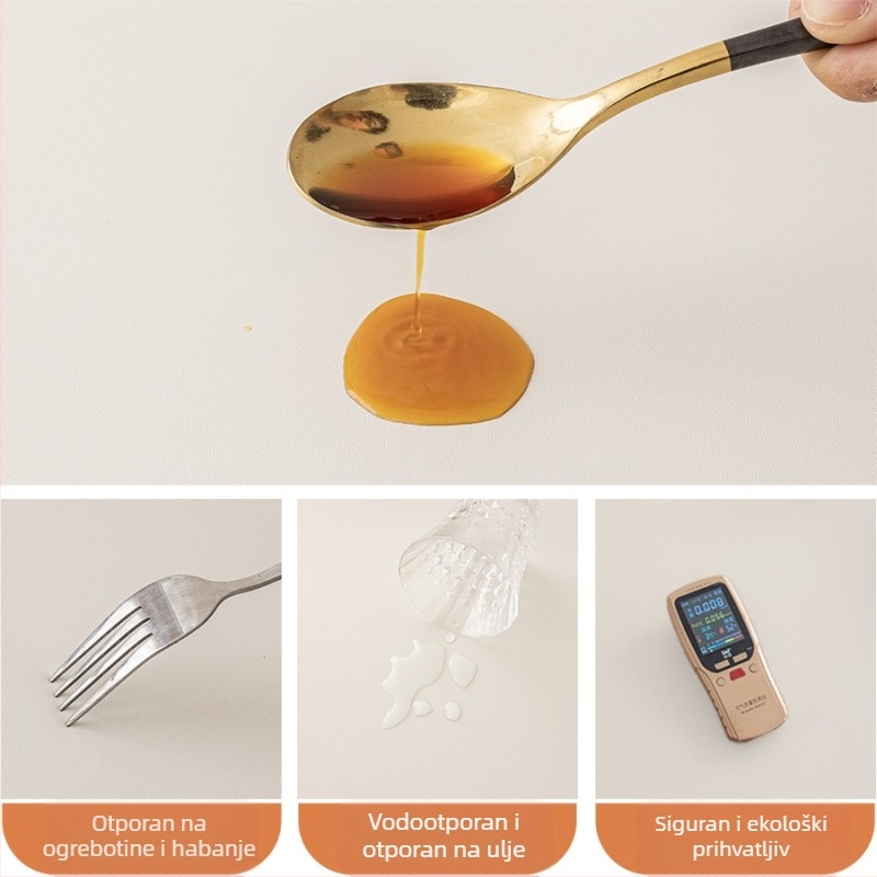 PU kožna navlaka za sjedište stolice - vodootporna, zaštita od prašine, moderni minimalistički stil