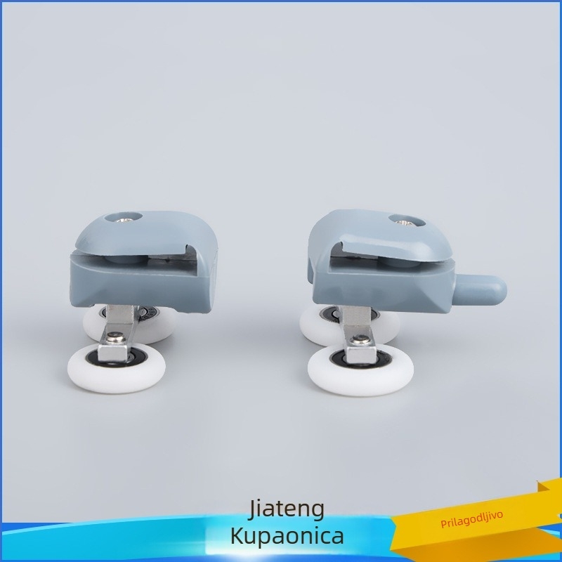 JT-2416 kolut za vrata tuš kabine s lukom kolotura, prilagođene uzorke, za kupaonicu i klizna vrata, moderni minimalistički stil