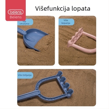 Beiens dječja igračka za plažu – plastična lopatica za pijesak, uzrast 4–6 godina