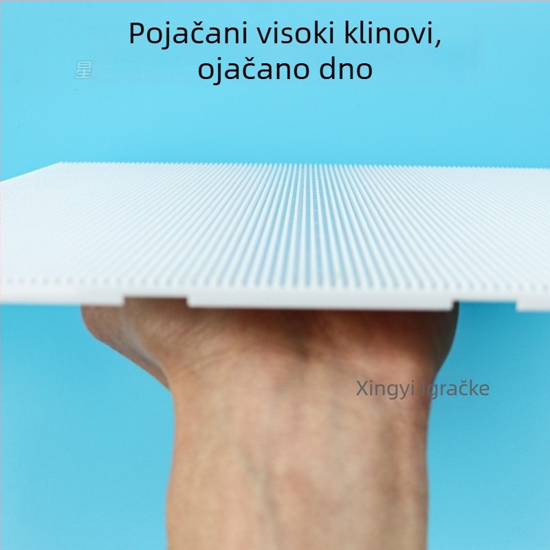 Plastična Bead Board s 104 klinovima, otporna na visoke temperature, debela osnovna ploča, pogodna za DIY