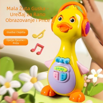 Stroj za rano obrazovanje s pričama za bebe 0–3 godine – glazba i glas, plastični materijal, baterije, bez memorije