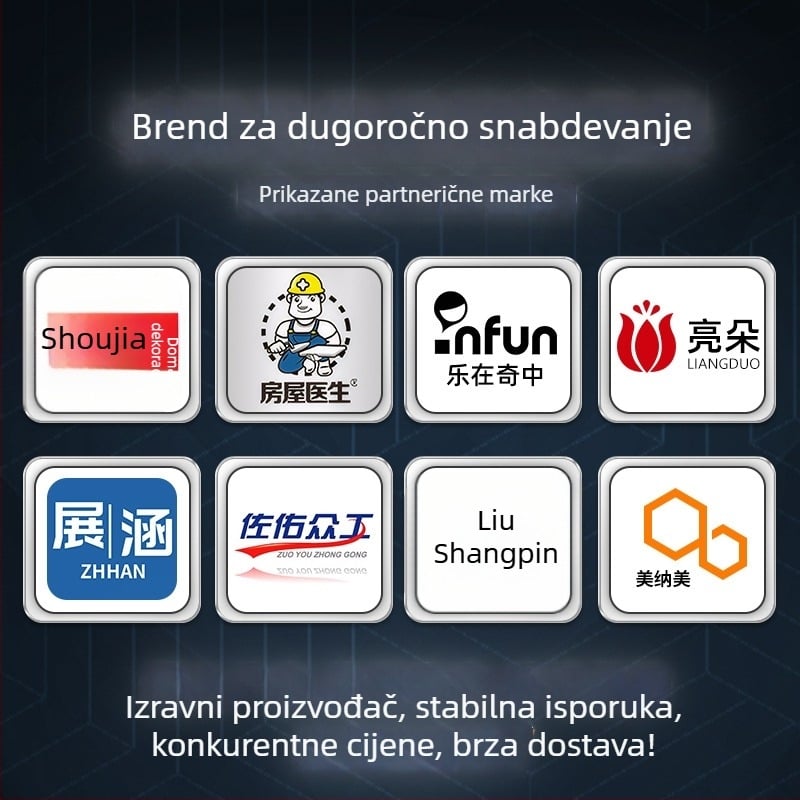 Prozorski brtveni trak – zvučna izolacija, otporan na vjetar i prašinu, stil modernog minimalizma, Model: Drugo