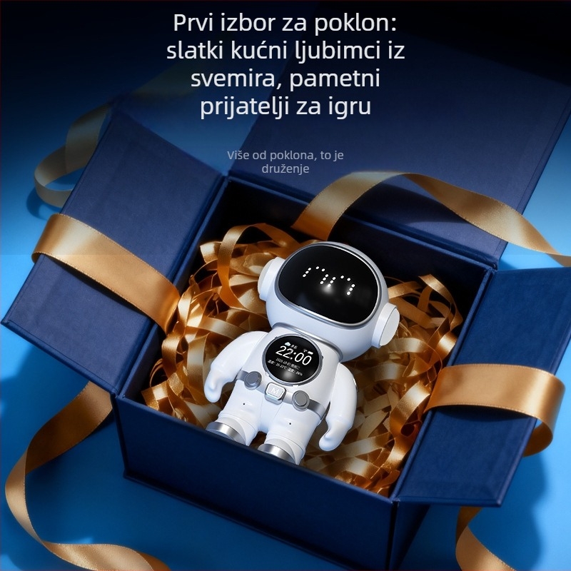 AI robot-prijatelj za djecu s LCD zaslonom, prepoznavanjem glasa, Wi‑Fi i mobilnom aplikacijom – emocionalna interakcija