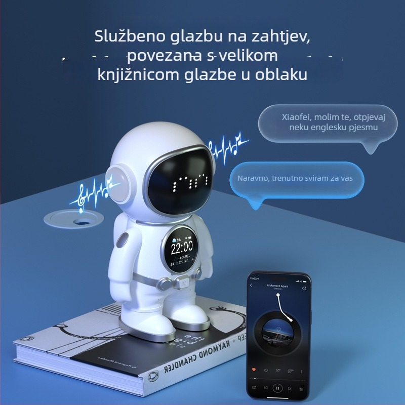 AI robot-prijatelj za djecu s LCD zaslonom, prepoznavanjem glasa, Wi‑Fi i mobilnom aplikacijom – emocionalna interakcija
