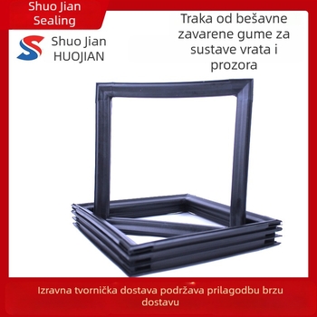 Integrirani bezšavni brtveni trak za vrata i prozore, zavareni spoj, jednoliki tlak