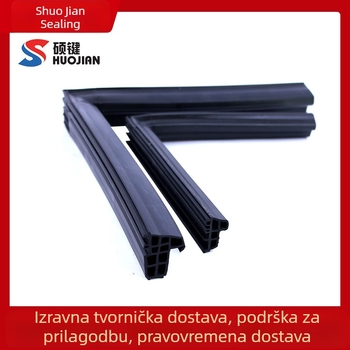 Integrirani bezšavni brtveni trak za vrata i prozore, zavareni spoj, jednoliki tlak
