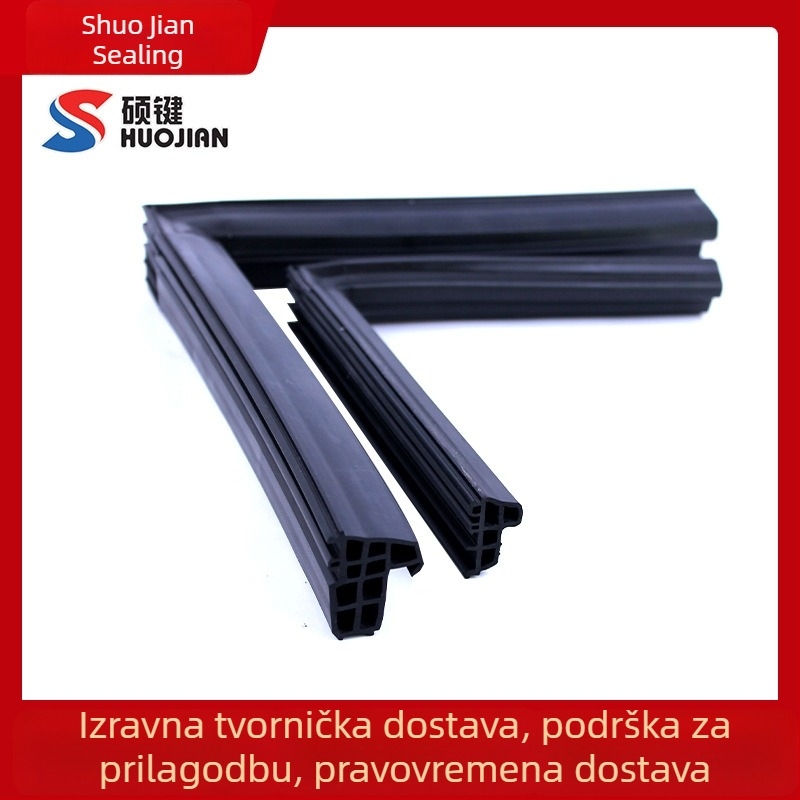 Integrirani bezšavni brtveni trak za vrata i prozore, zavareni spoj, jednoliki tlak
