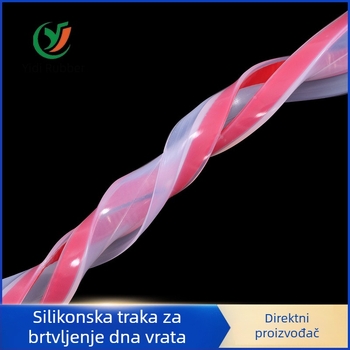 Samoljepljivi silikonski donji brtveni trak za vrata – kuhinja i kupaonica, otporan na vjetar, zvučnu izolaciju, vodootporan, otporan na insekte i habanje.