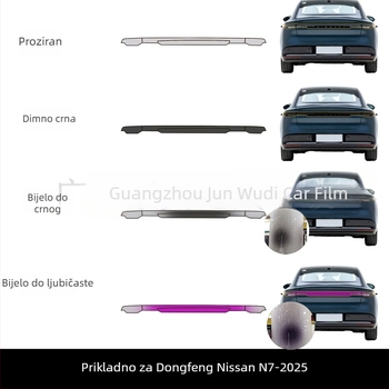Jwudmvp TPU zaštitni film za stražnja svjetla, s promjenom boje, za Nissan N7 2025 – 6 godina jamstva