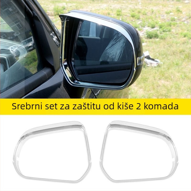 Oberon kromirani poklopac retrovizora, kompatibilan s Great Wall King Kong Cannon – dekorativni poklopac okvira, protiv odsjaja