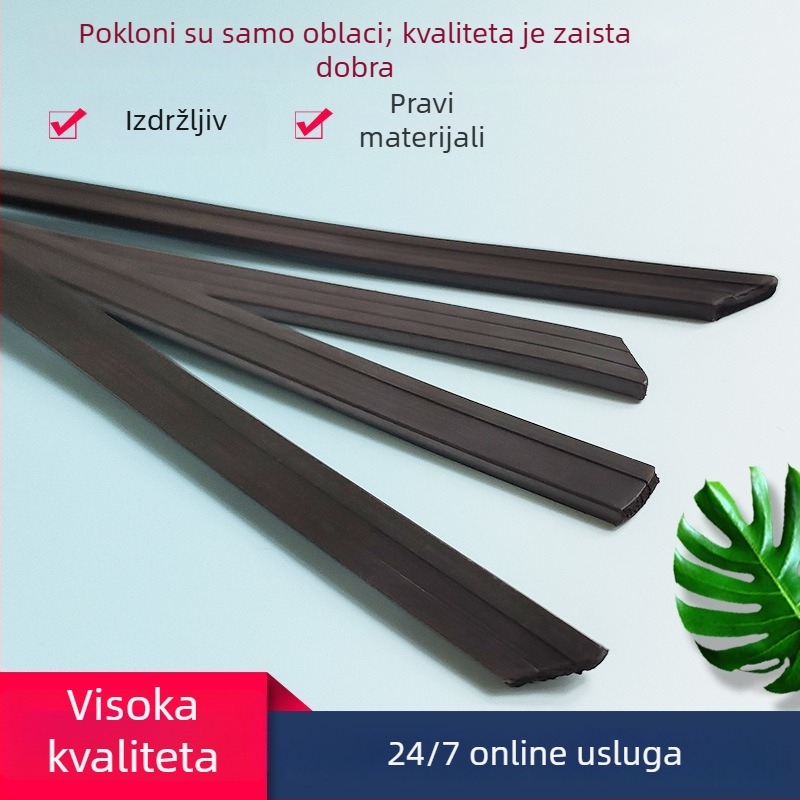 Gumeni magnetski brtveni trak za hladnjake i ormariće – otporan na visoke temperature, habanje i koroziju; zaštita od prašine i zvučna izolacija.