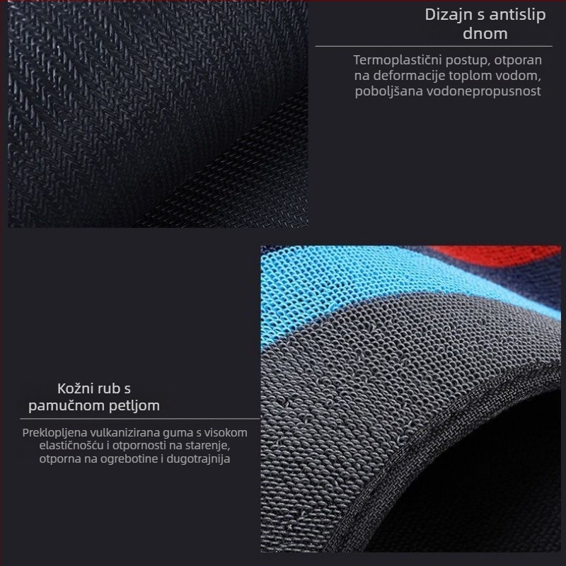 Auto tepisi za Ford Focus, Mondeo, Edge i Escape — guma; podrijetlo Hebei; stil petlji od svile