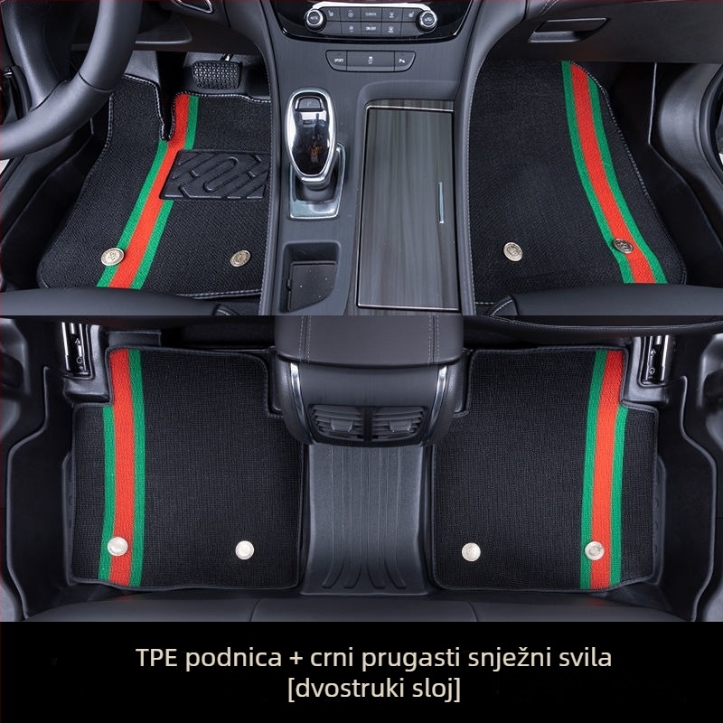 Auto tepisi za Ford Focus, Mondeo, Edge i Escape — guma; podrijetlo Hebei; stil petlji od svile