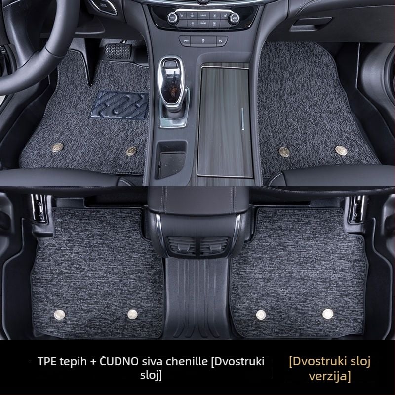 Auto tepisi za Ford Focus, Mondeo, Edge i Escape — guma; podrijetlo Hebei; stil petlji od svile