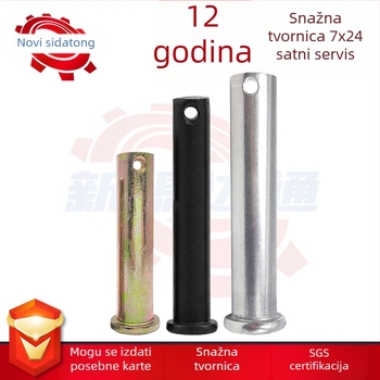 Pin s ravnom glavom, karbonsko čeli, galvaniziran, ISO 2341-1986, razred 10.9 — New Cedar