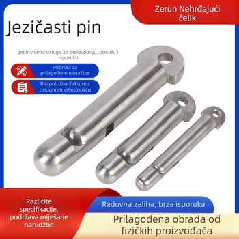 Tongue Pin, 304 nehrđajućeg čelika, pomorska klasa, TB/T3448 standard, Zerun nehrđajući čelik, neobrađena površina