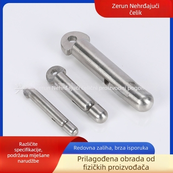 Tongue Pin, 304 nehrđajućeg čelika, pomorska klasa, TB/T3448 standard, Zerun nehrđajući čelik, neobrađena površina