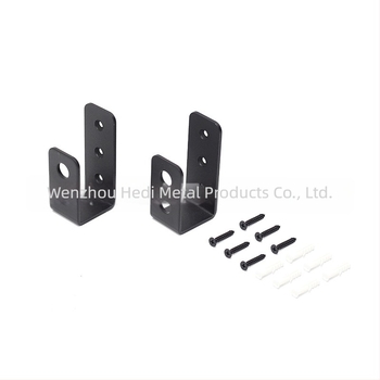 Teški zidni držač vrata s zasunom, model YL501, materijal: karbonska čelika, površinska obrada: plastno premaze, stil: modern i minimalistički