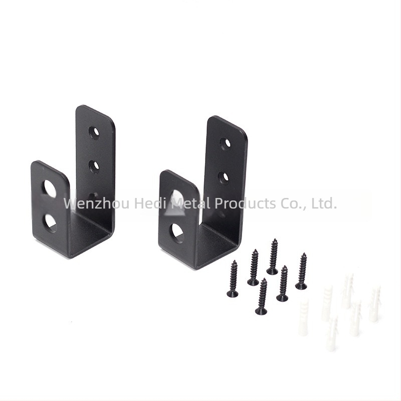 Teški zidni držač vrata s zasunom, model YL501, materijal: karbonska čelika, površinska obrada: plastno premaze, stil: modern i minimalistički