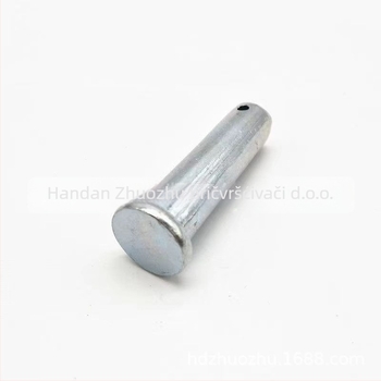 Cilindrični pin s otvorom, ravna glava – GB882, galvaniziran, klasa 4.8