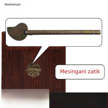Latunski dverni bolt u antiknom stilu – Model HTH-032, Haotianzhai marka
