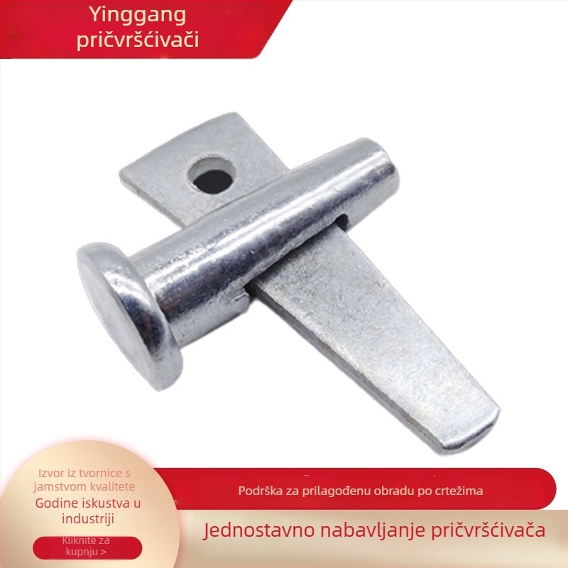 Aluminijske ploče s pinovima i pločicama, šuplje i pune varijante, GB5782 standard, Yinggang