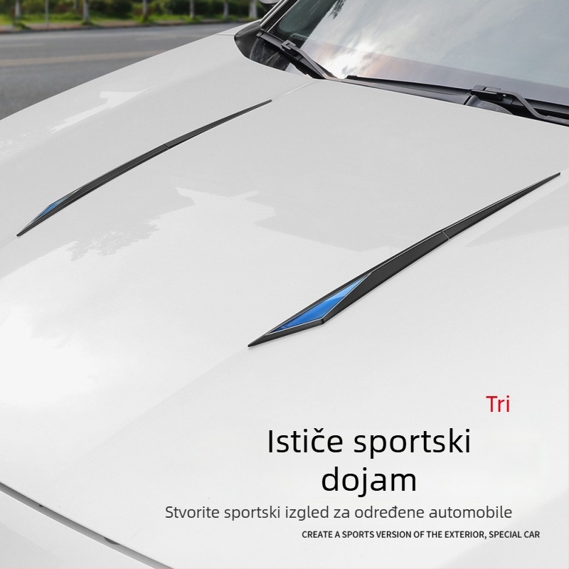 Naljepnica za blatnik i bočni dio automobila – TPU, Uzor karbonskih vlakana, Samoljepljiva instalacija, Šifra proizvoda D384