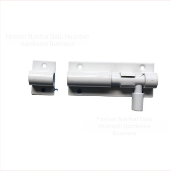 Aluminijski zasun za vrata, kvadratno površinski montiran, aluminijska legura, elektrostatsko prskanje završne obrade, moder minimalistički stil, marka New zte XZX