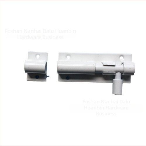 Aluminijski zasun za vrata, kvadratno površinski montiran, aluminijska legura, elektrostatsko prskanje završne obrade, moder minimalistički stil, marka New zte XZX