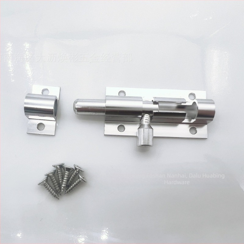 Aluminijski zasun za vrata, kvadratno površinski montiran, aluminijska legura, elektrostatsko prskanje završne obrade, moder minimalistički stil, marka New zte XZX