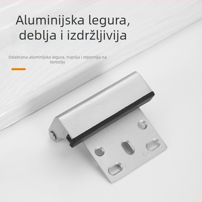 Unutarnji kvaka za vrata s lancem – aluminijska legura, elektroplatiranje, moderan stil (plug-in tip)
